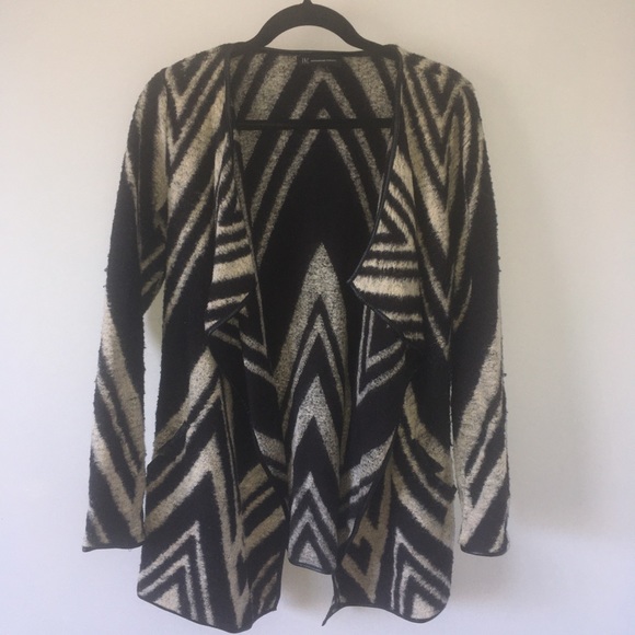 INC Chevron cardigan - Picture 1 of 4